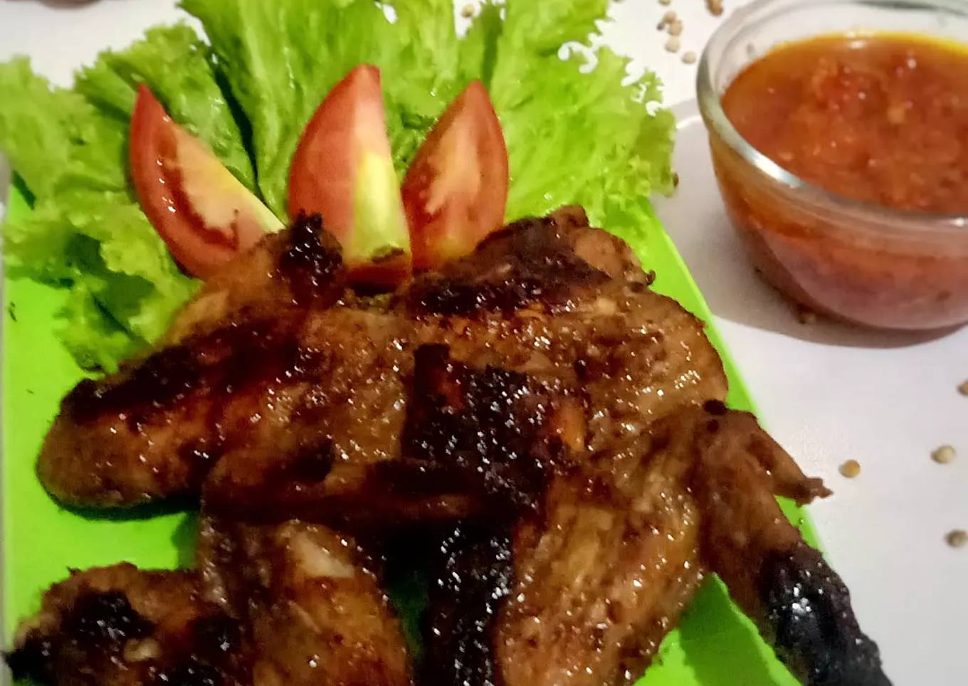 Baceman Sayap ayam bakar