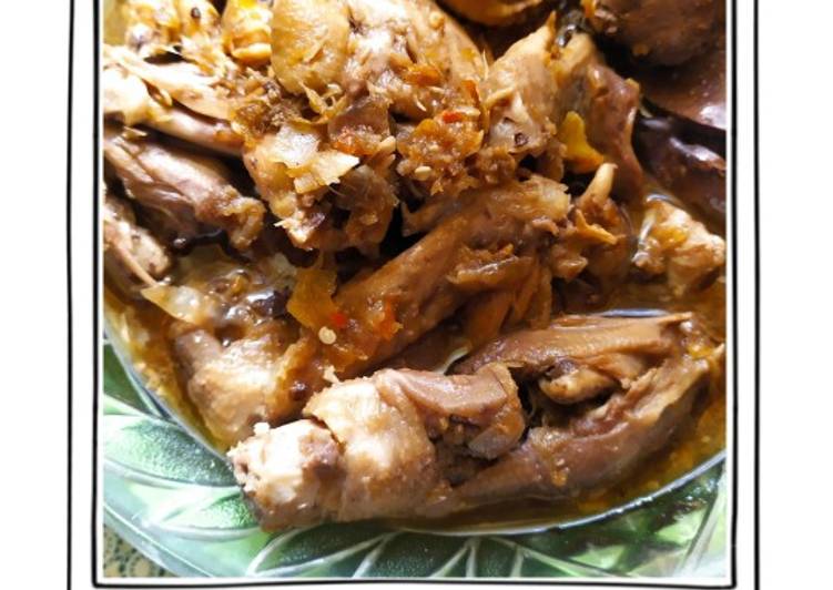 Resep Ayam + Rempelo Ati Kecap Sederhana yang Menggugah Selera