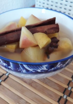 Fűszeres almakompót recept fotója