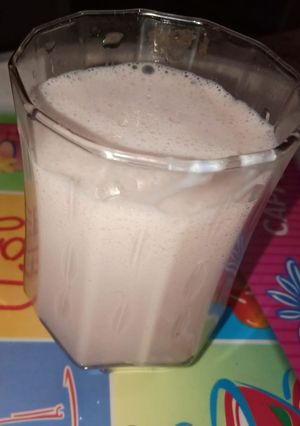 A picture of Chocolate milk shake.