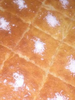 صورة لوصفة بسبوبسة جوز الهند