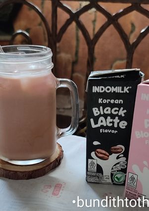 Foto resep 🖤💗 Blackpink Latte 💗🖤