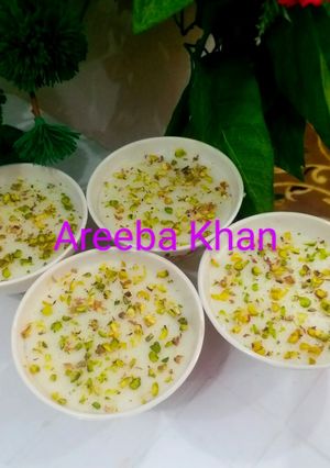 A picture of Laziza Rice Kheer.