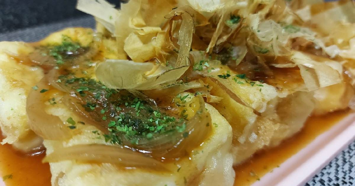 Resep Olahan TahuMasakan Jepang Agedashi Tofu oleh Umie Resep Olahan TahuMasakan Jepang Agedashi Tofu oleh Umie