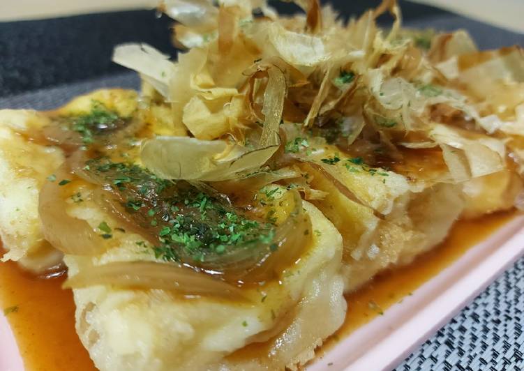Resep Olahan Tahu~Masakan Jepang ~Agedashi Tofu yang Enak Banget