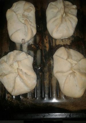 Una foto de Bifes envueltos en pan