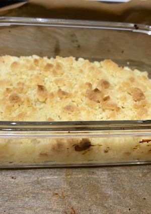 Une photo de Crumble à l’ananas