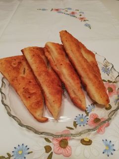 Sütőporos lángos recept fotója