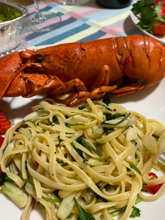 龍蝦香蒜意粉 的食譜成品照片