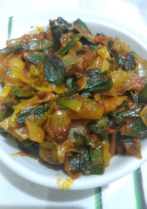A picture of Green onion.