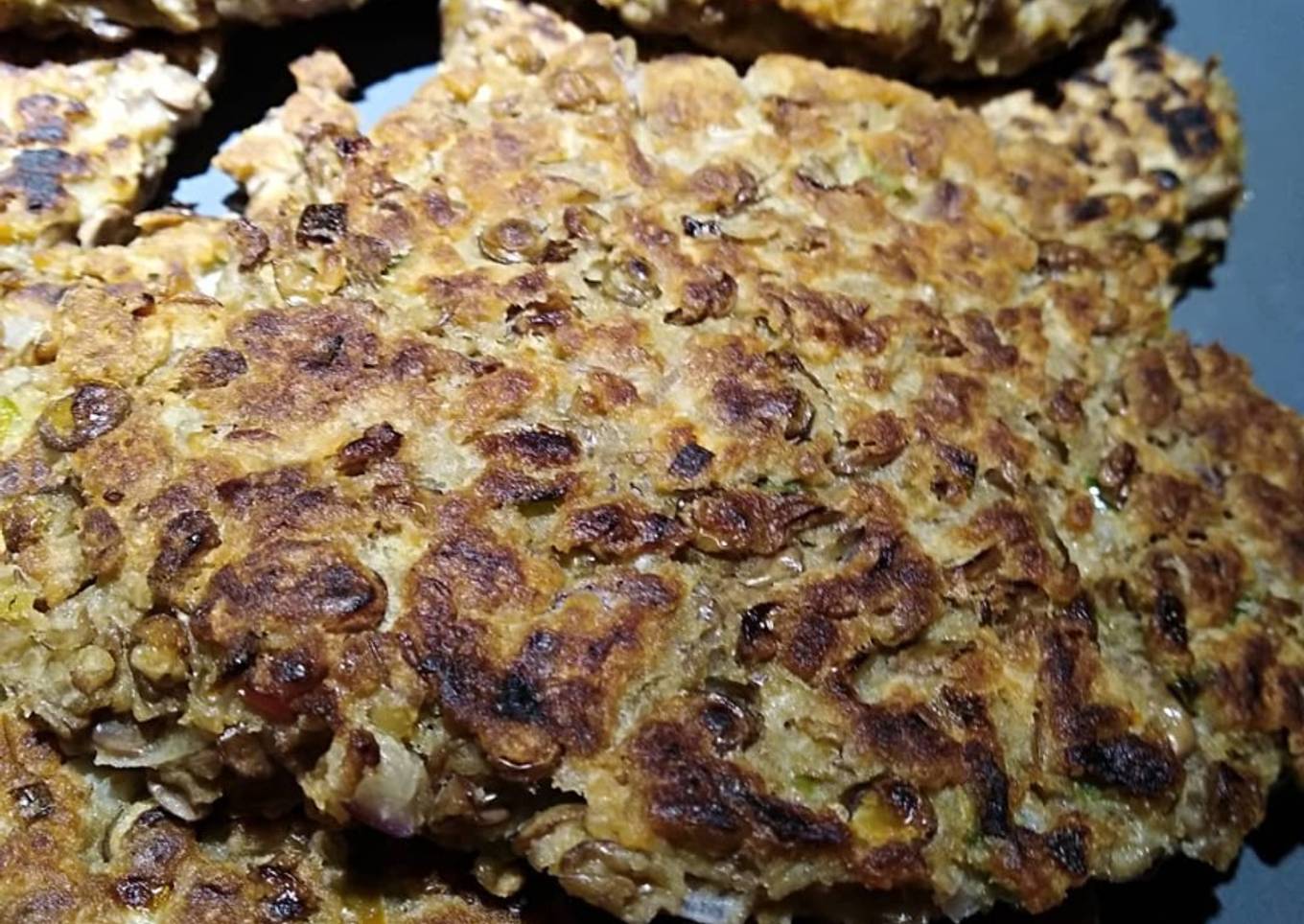 Hamburguesa de lentejas