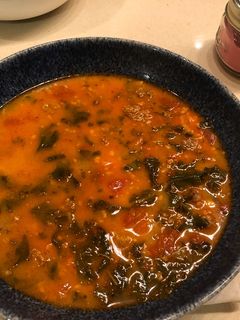 A picture of Sausage Kale Soup.