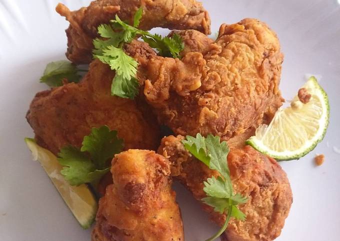 Crispy and Spicy Chicken wings