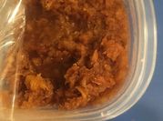 A picture of pineapple meat