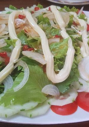 Hình của món My Salad.