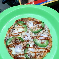 A picture of Homemade Bread Pizza.