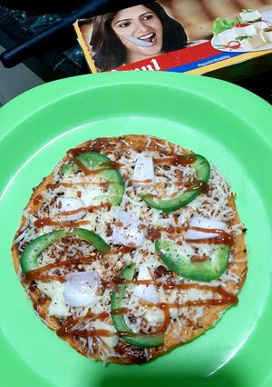 A picture of Homemade Bread Pizza.