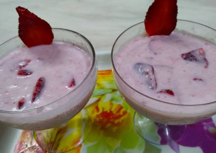 Strawberry Rabdi