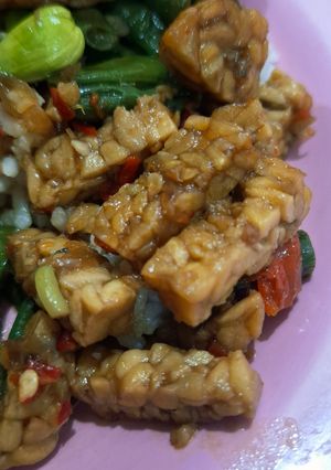 Foto resep Oseng Tempe Pete Kacang Panjang