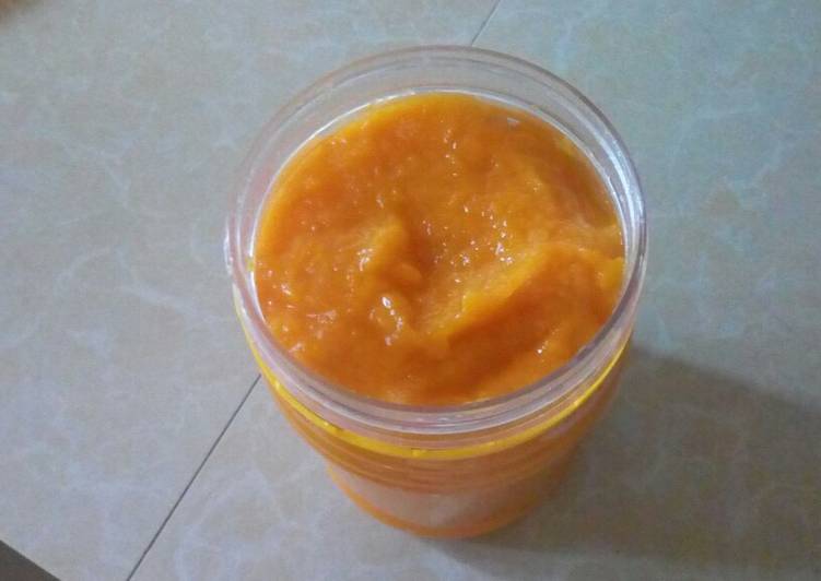 Steps to Prepare Speedy Mango Jam #My Mum's Recipe#