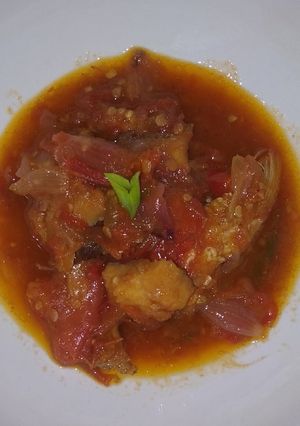 Foto resep Ikan Asin Saus Sambal 🐠