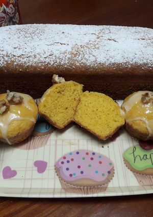 Una foto de Budín de mandarinas 🍊🍊🍊en batidora..facill