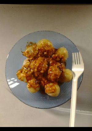 Foto resep Cilok bumbu kacang kental & pedasss