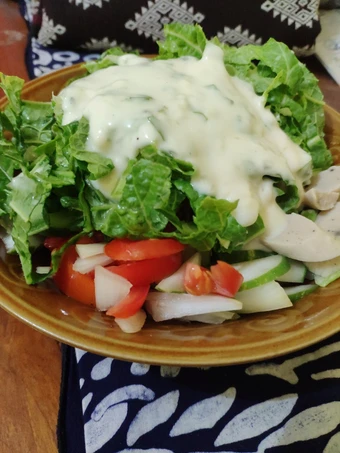 Cara Simple Membuat Resep  Simple Vegetable Salad yang Menggugah Selera, Enak