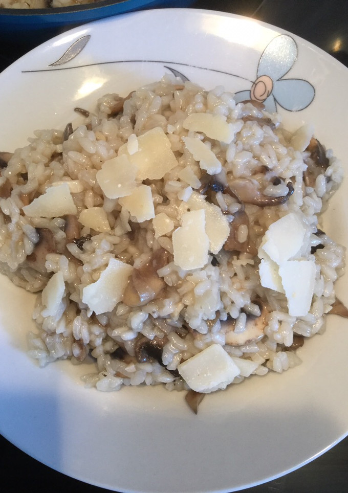 Una foto de Falso risotto de champiñones 🍄🍄 para principiantes