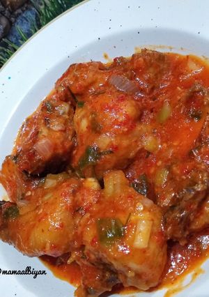 Foto resep 157. Ayam Saus Padang