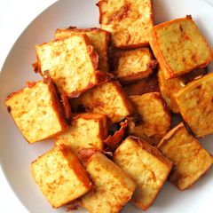 Sriracha Tofu A picture of Sriracha Tofu.