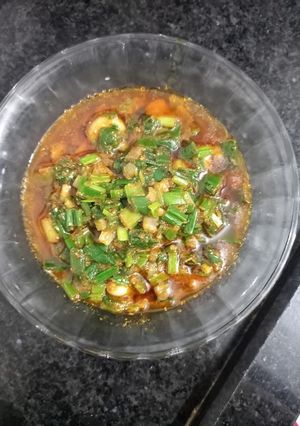 લીલી ડુંગળી નું શાક(Green onion Shaak Recipe in Gujarati) રેસીપી મુખ્ય ફોટો