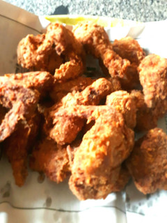 A picture of KFC Chicken.