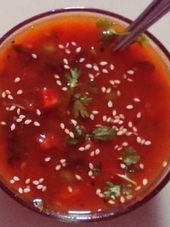ટોમેટો ગાજર સૂપ (Tomato Carrot Soup Recipe In Gujarati) રેસીપી મુખ્ય ફોટો