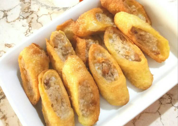 Chicken egg roll ala hokben