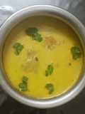 Moong dal ki kadhi (split green gram curry)