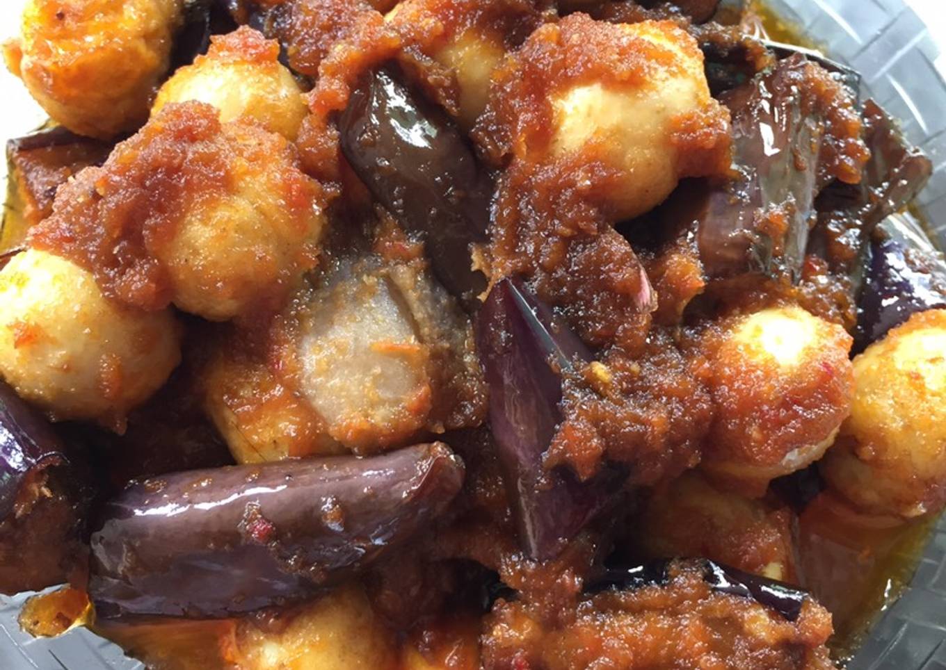 Terong Balado dan Telur Simpel Enak 🍆🥚