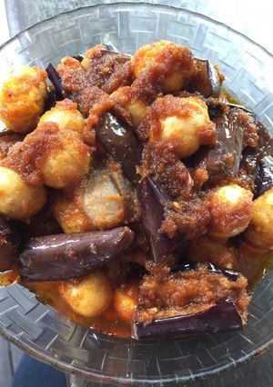 Foto resep Terong Balado dan Telur Simpel Enak 🍆🥚