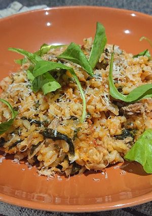 A picture of Tuna And Tomato Risotto.