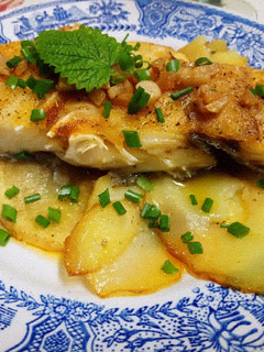 Una foto de Bacalao delicioso