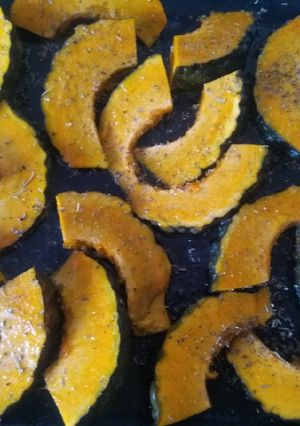 Une photo de Courge rôtie