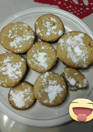Una foto de Cupcakes rellenos de chocolate kinder