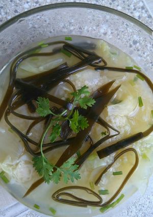 Hình của món Cháo kê.