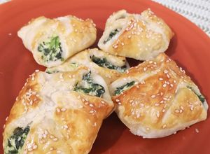 Foto di Fagottini di sfoglia con ricotta e spinaci
