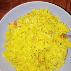 Jollof rice A picture of Jollof rice.