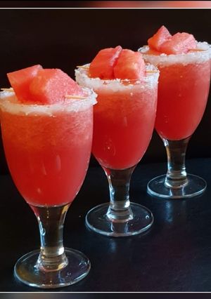A picture of Fresh watermelon Juice.