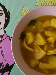 Una foto de Patatas guisadas con choco🦑