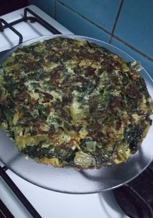 Una foto de Tortilla de acelga 🤗
