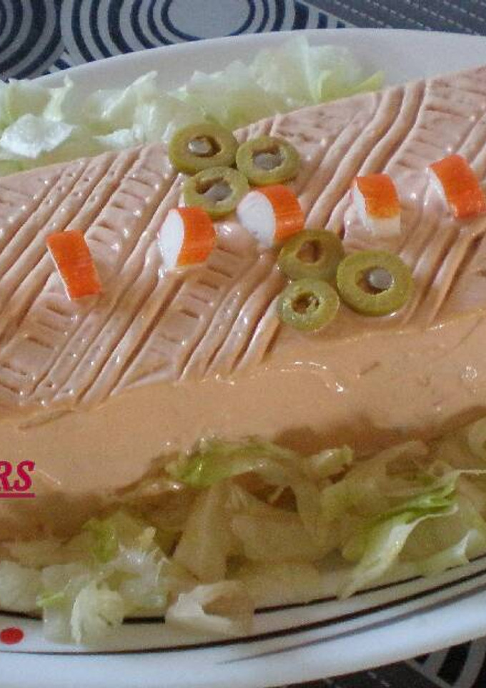 Una foto de Pastel de pan de molde