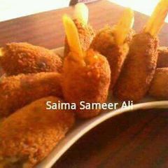 A picture of Chicken veg lolipops.